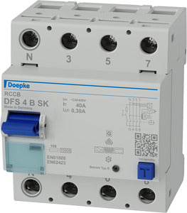 DOEPKE 09136998 Fehlerstromschutzschalter DFS 4 040-4/0,30-B SK