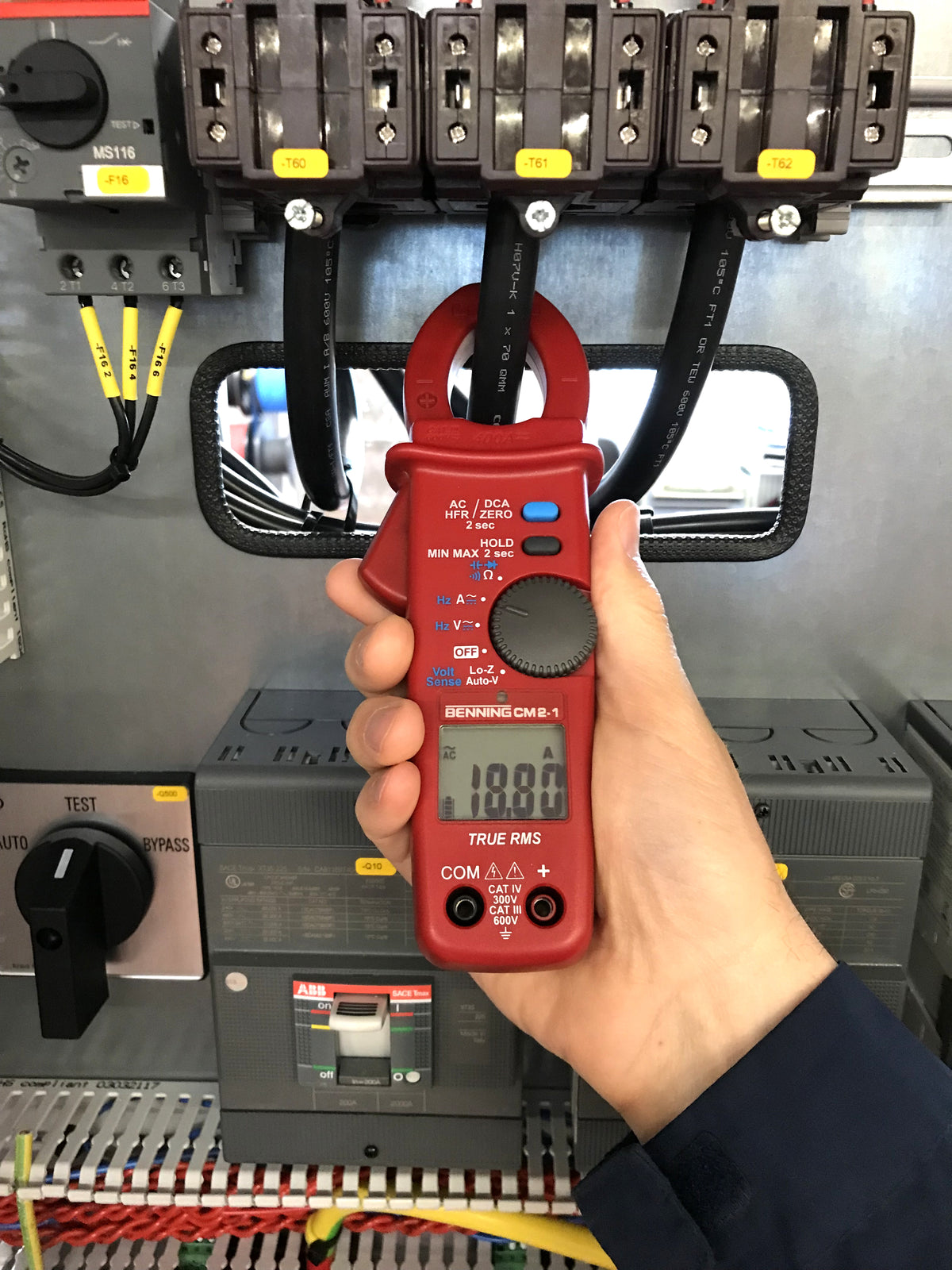 BENNING 044689 TRUE RMS Stromzangen-Multimeter CM 2-1 – Bild 3