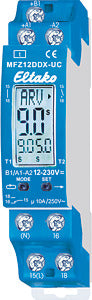 ELTAKO 23001004 Digital einstellbares Multifunktions-Zeitrelais MFZ12DDX-UC