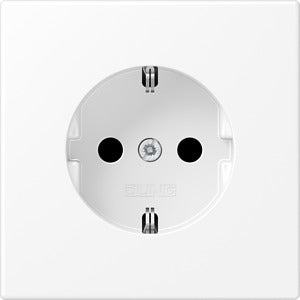 JUNG LS1520WWM SCHUKO®-Steckdose 16 A 250 V ~ Serie LS schneeweiß matt