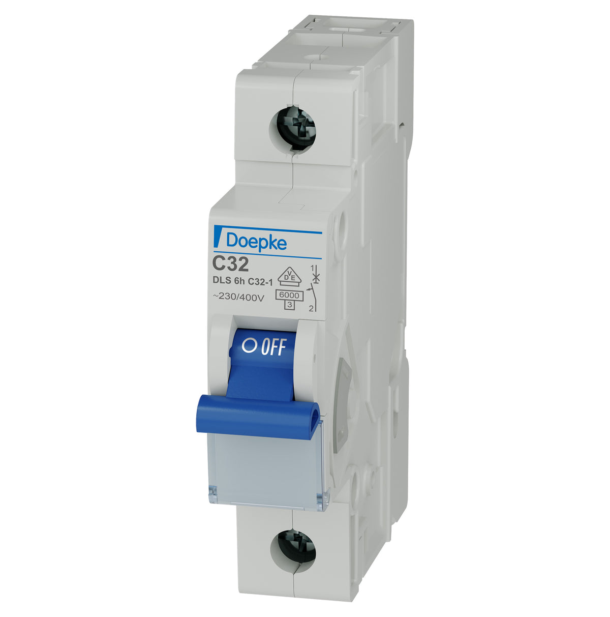 Doepke Doepke LS-Schalter 1p, C-Char, 400 V/32 A AC, 60 V/32 A DC, 6 kA