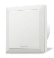 HELIOS, Kleinlüfter MiniVent M1, Standardmodell mit 2 Leistungsstufen. Mit dem ausgezeichneten Design fügt sich MiniVent M 1 überall - auch in anspruchsvoll gestaltete Räume - harmonisch ein. Die geschlossene, formschöne Fassade vermeidet den Einblick in die schmutzige Ventilatoröffnung vollständig. Serienmäßig mit dicht schließender Rückluftsperrklappe ausgestattet.