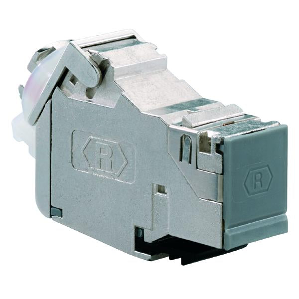 Rutenbeck Cat.6A iso Universalmodul, geschirmt, für Keystone Modulausschnitte
